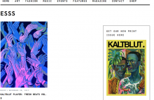 ESSS on Kaltblut Magazine